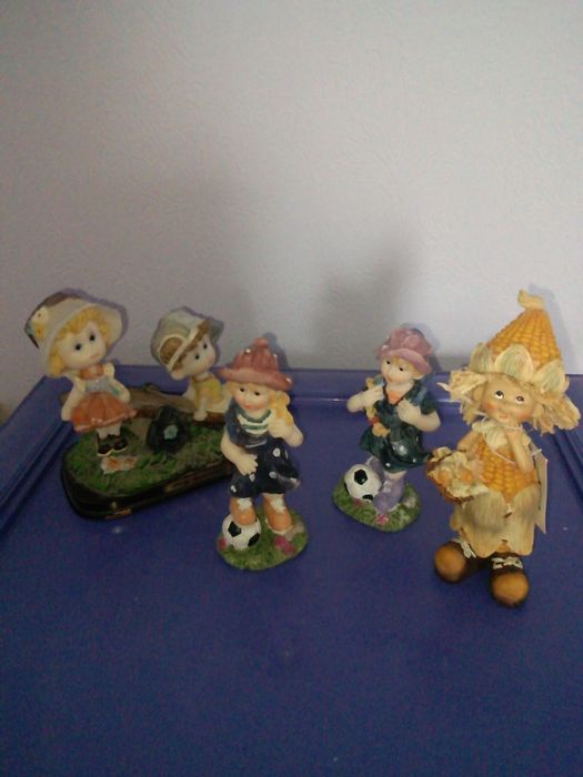 Статуетки колекційні Діти Футболістки пара Кукурудза