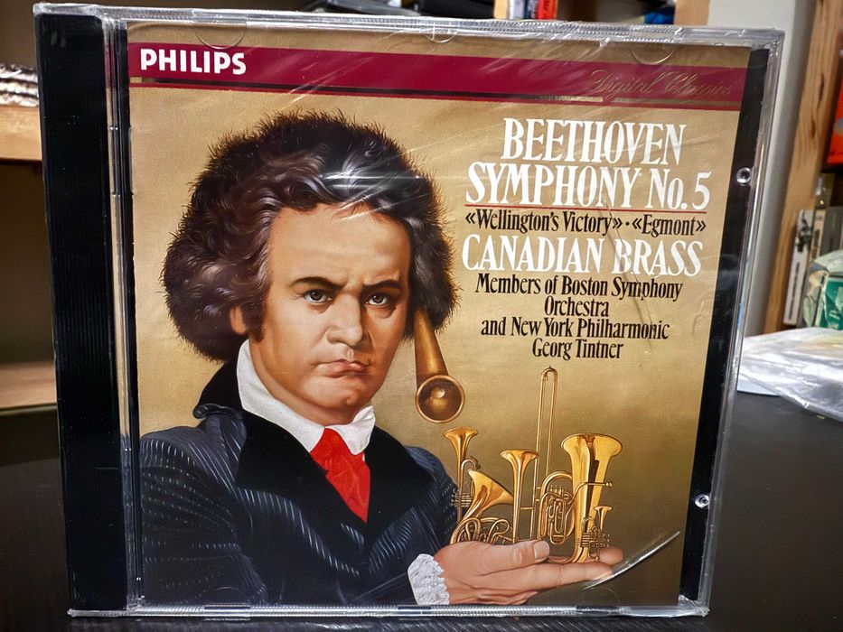 Beethoven – Symphony 5, Wellington's Victory, Egmont – Boston, Tintner
