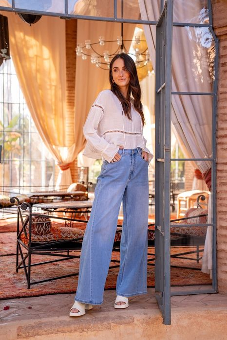 Джинси палаццо PLACE DU JOUR 38Р. (більшомірять)