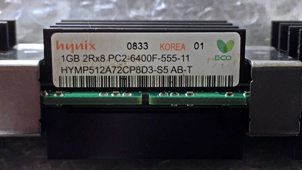 Componentes Mac Pro 3.1 (2008) 8x1Gb FB-DIMM e Memory Riser Cards