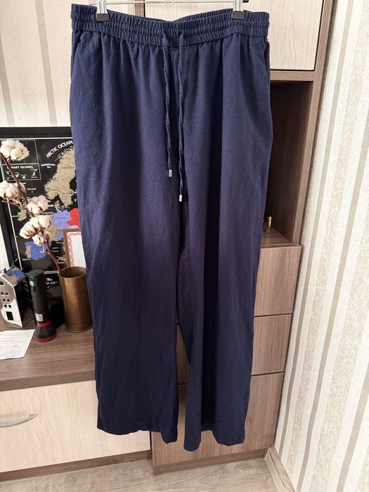 Штани zara з льону