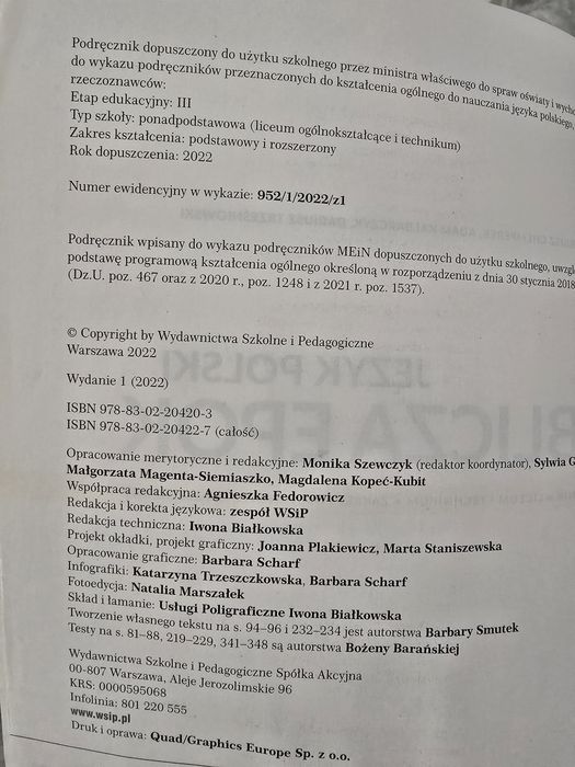 Oblicza epok 1.1 podręcznik