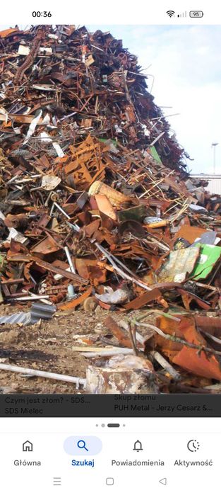 Odbiór złomu desek płyt iyp