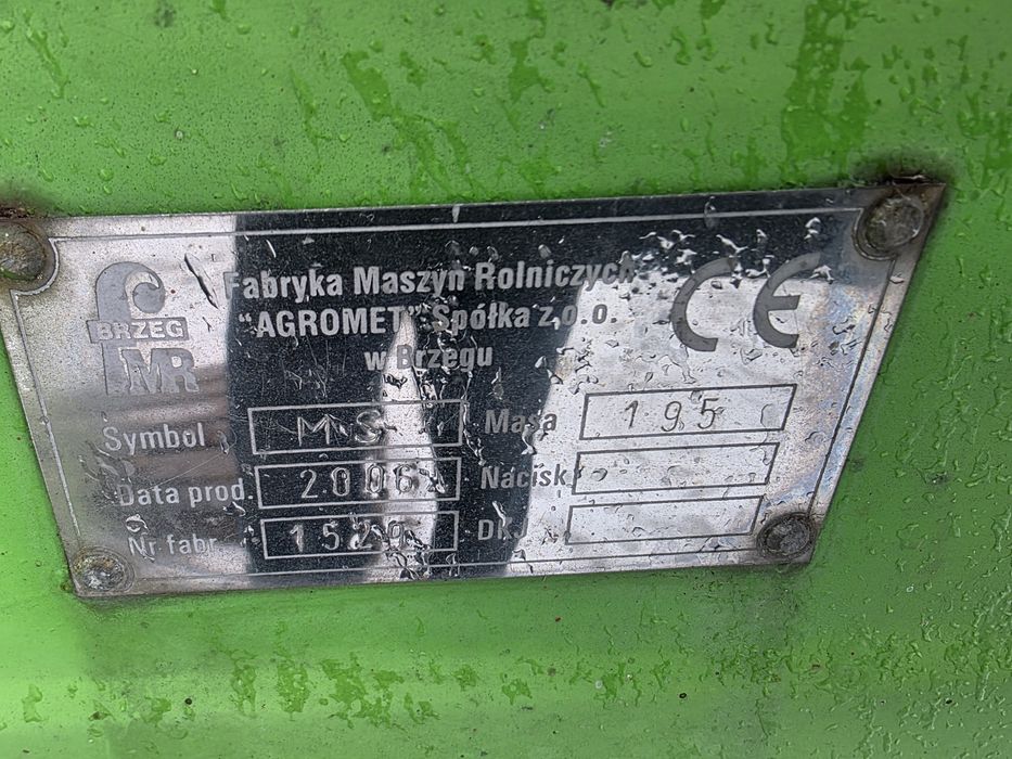 Wózek do rozsiewacza rozsiewacz rcw piast wapna unia brzeg