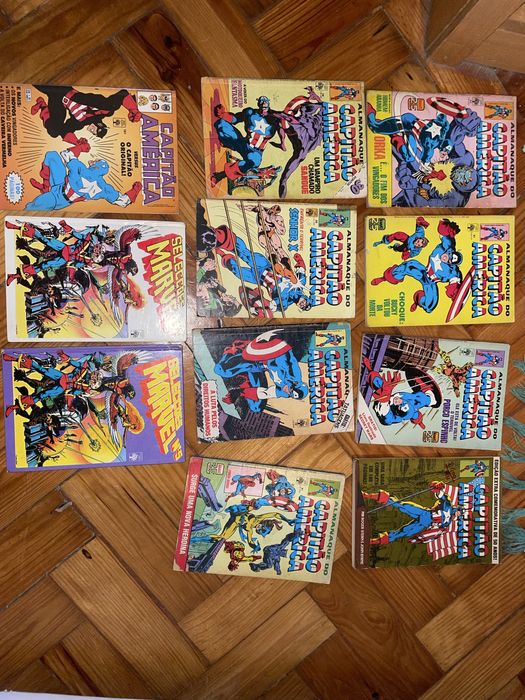 BD abril- Marvel /Dc anos 80/90