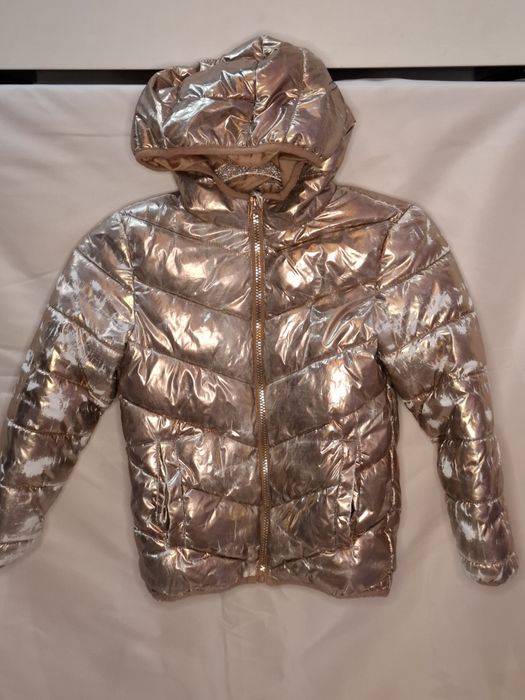 Kurtka puchowa pikowana Sinsay dziewczęca 128 cm