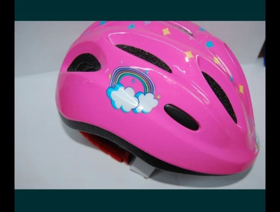 Kask rowerowy dla dziewczynki