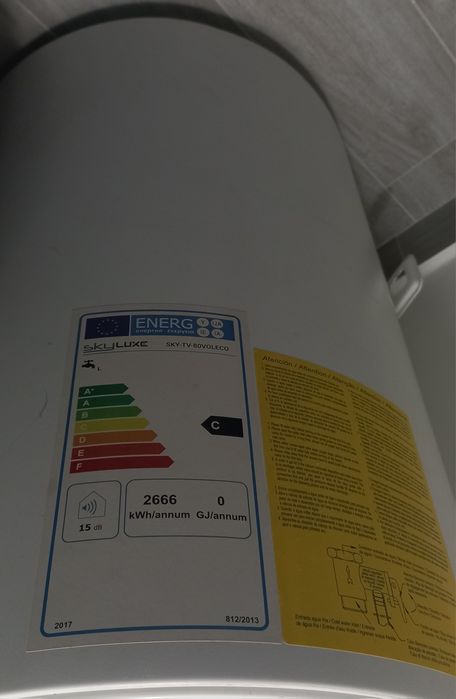 Termoacumulador Skyluxe 80L