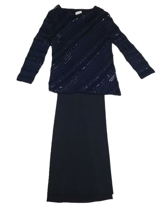 Conjunto azul brilhante (senhora)