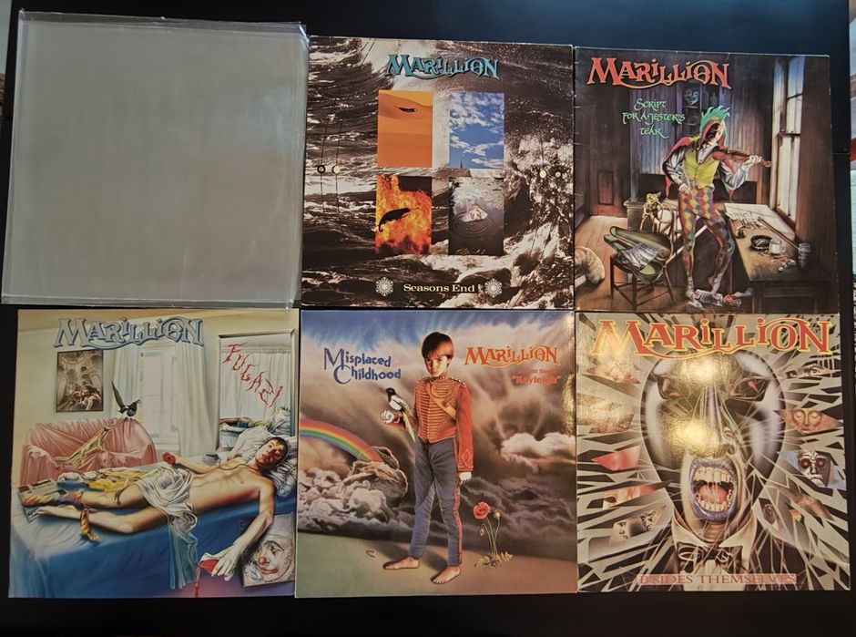 Marillion - 5 Lp's Vinil