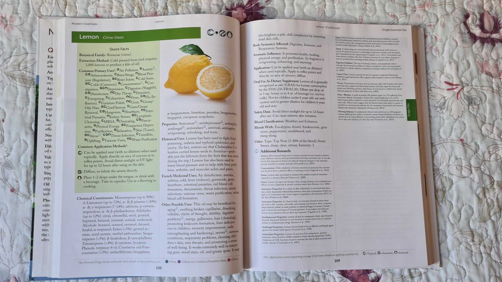 Livro sobre Aromaterapia (em inglês)