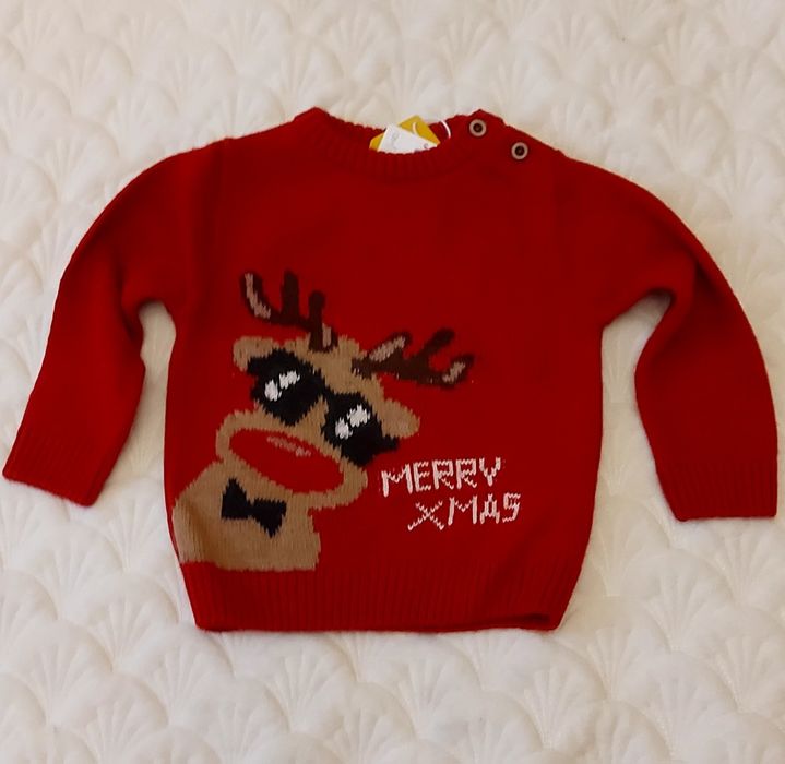 Новорічний джемпер 74 розмір