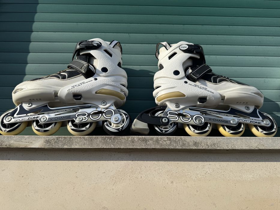 Vendo patins em linha ajustaveis