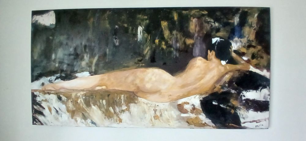 Quadros a óleo sobre tela
