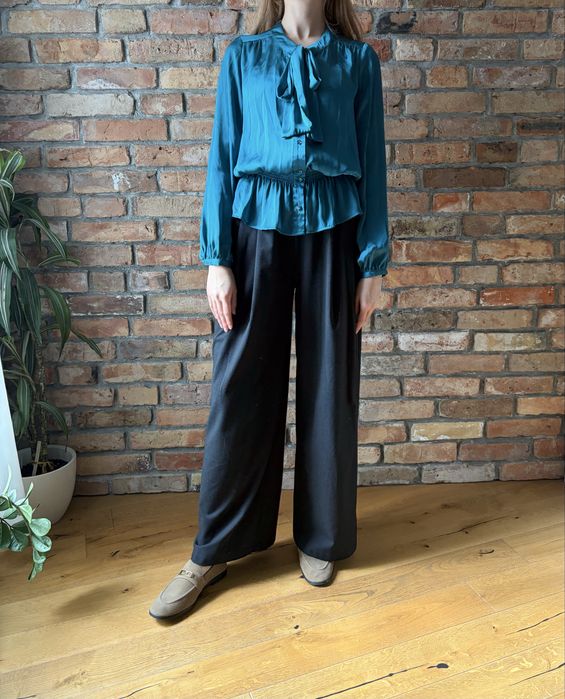 Elegancka turkusowa koszula New Look