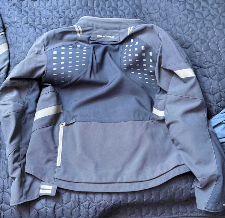 Kurtka+spodnie: BMW Motorrad Aravis AIR, niebieski, męski