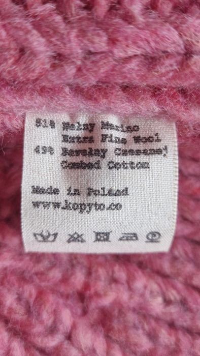 Kopyto czapka wełna merino bardzo ciepła