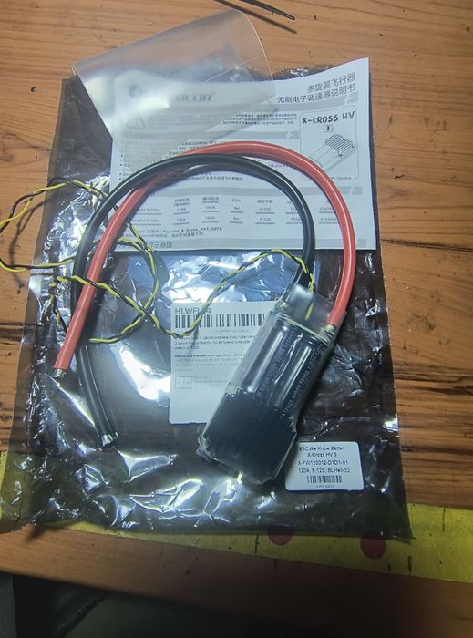Esc flycolor x cross 120a 5-12s