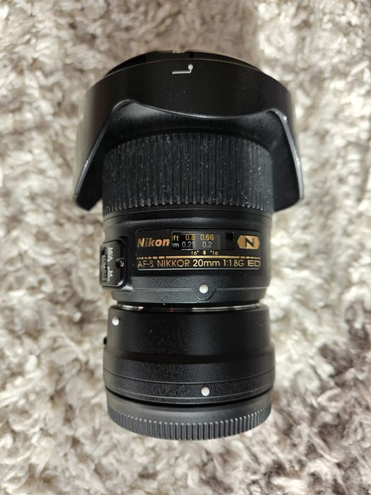 Nikkor 20mm F1.8G + FTZII