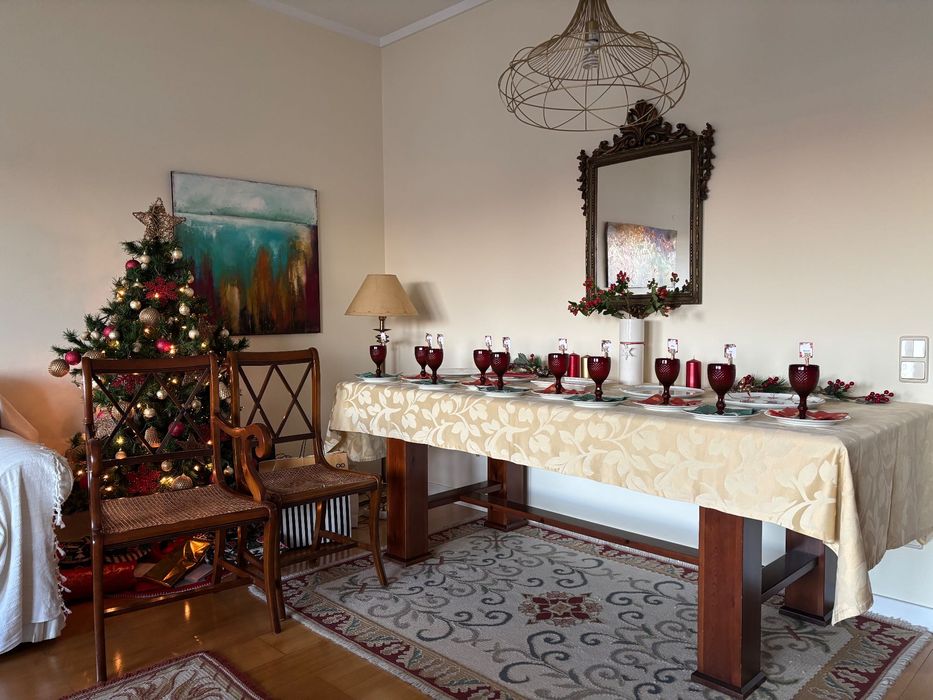 Espelho antigo de madeira