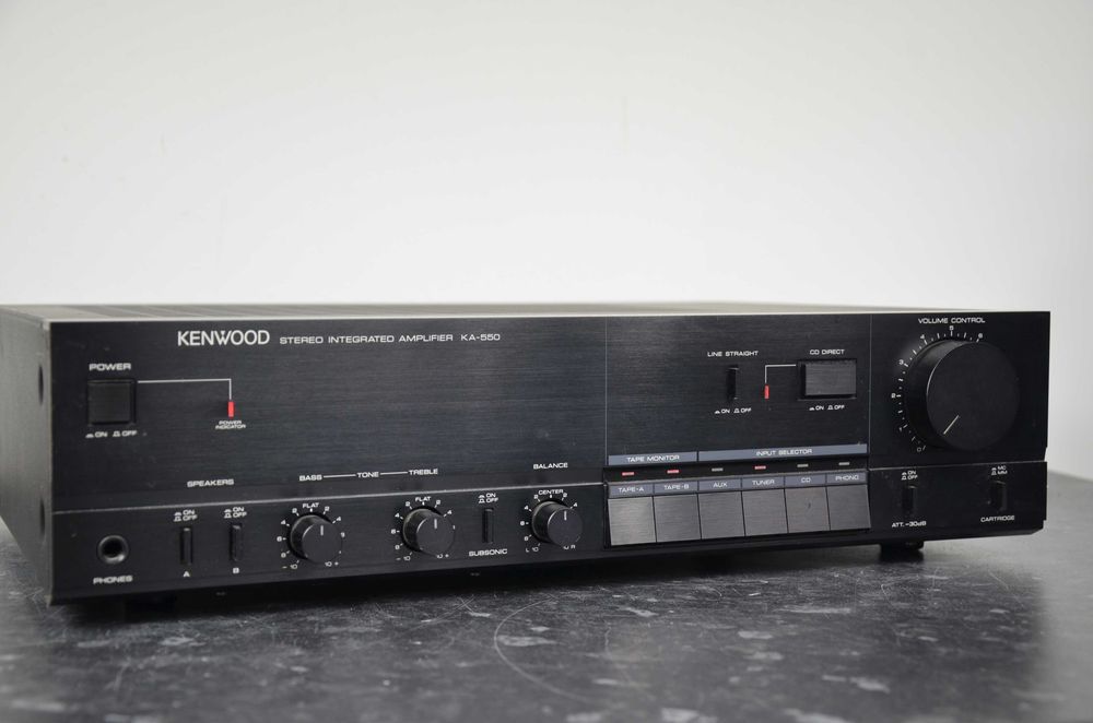 Wzmacniacz KENWOOD KA-550 czarny STEREO JAPAN Okazja