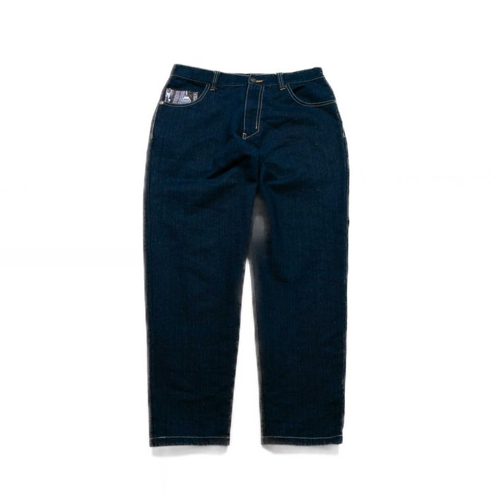 Spodnie jeansowe Raw Blue 34/32 y2k hip hop straight proste