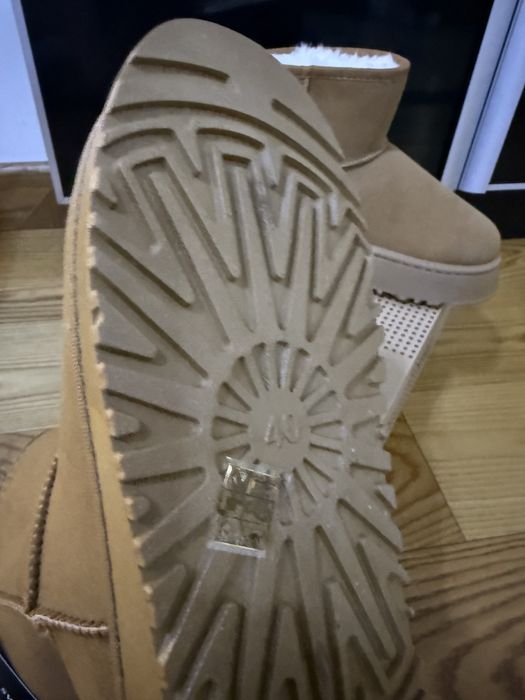 Viralowe botki najmodniejsze ocieplane futerkiem eko 40