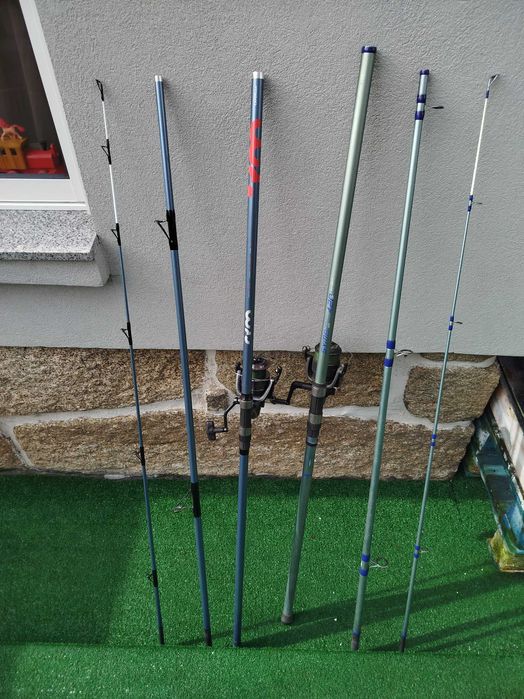 2 kits pesca de fundo com kits basicos de ansois torcedores etc