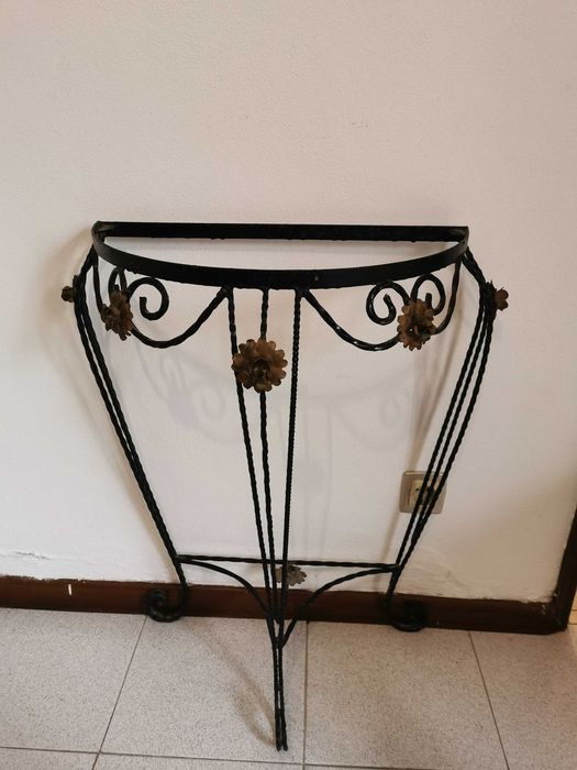 Suporte de mesa lavatório antigo clássico retro ferro BARATO