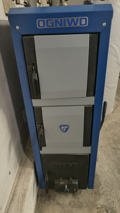 Kocioł OGNIWO BIO 12 kW  z buforem i osprzętem