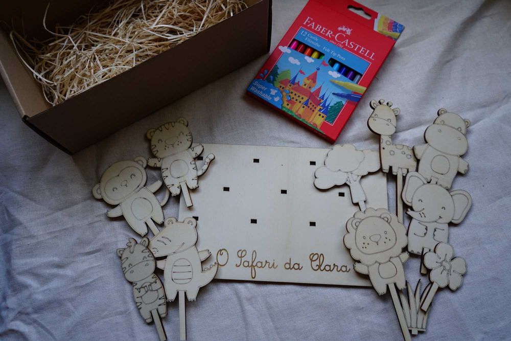 Impressão e gravação madeira laser