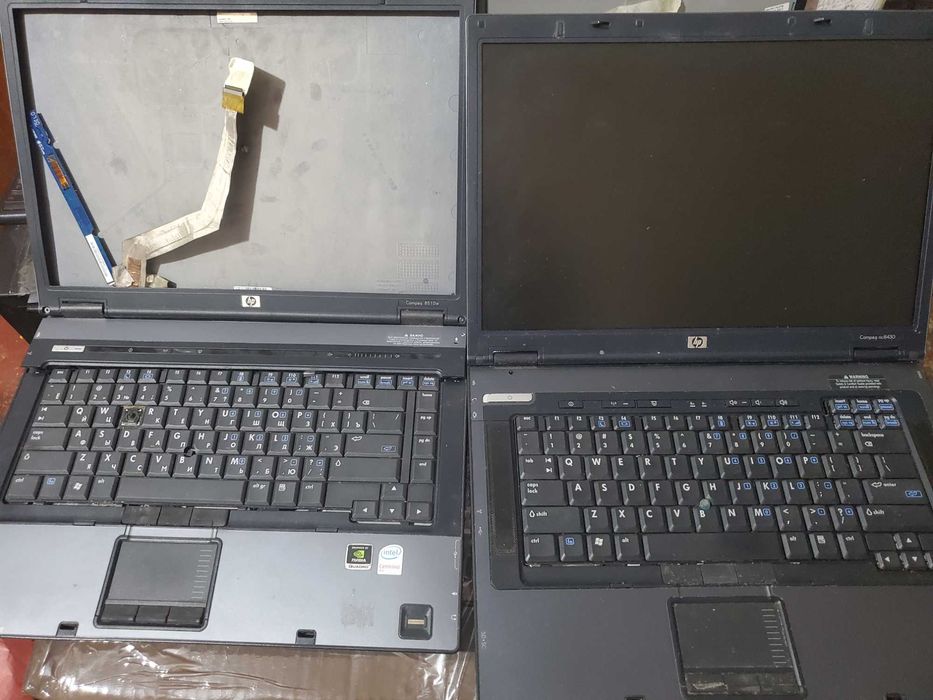 Ноутбуки HP 8шт за 2000, на запчасти. Цена указана за все что на фото