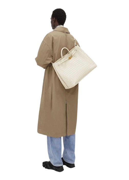 Сумка Bottega Veneta Large Andiamo Sea Salt