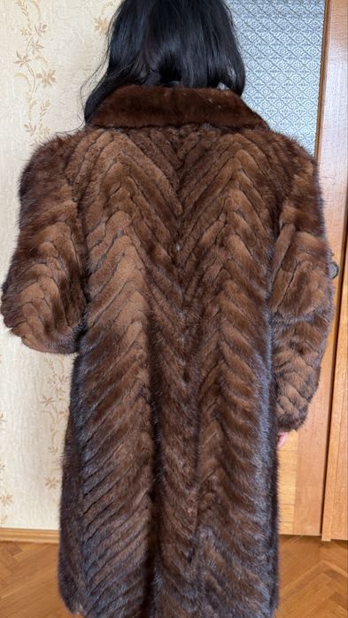 Шуба норкова натуральна