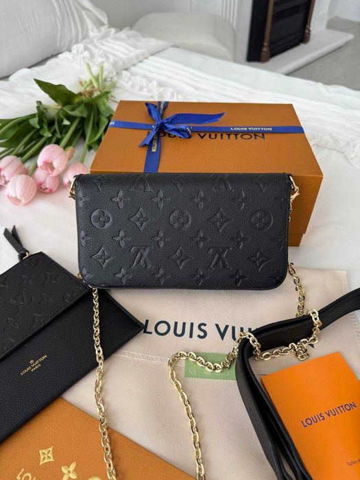 Louis Vuitton Felicie Pochette Black