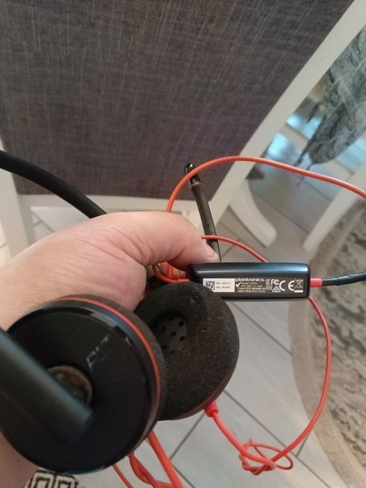 Гарнітура Poly On-ear Blackwire 3220 Black