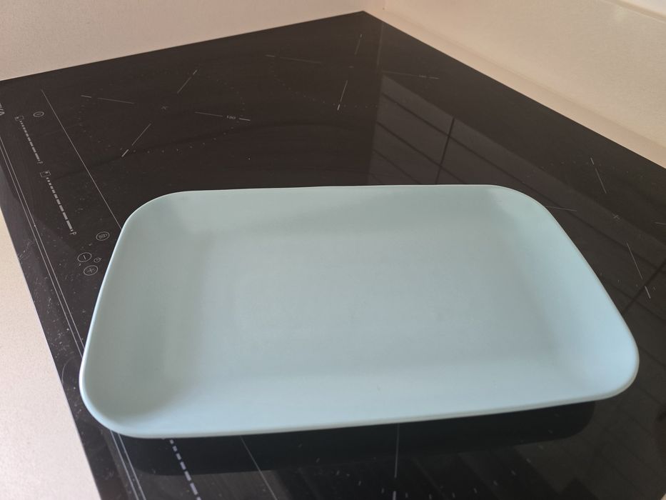 Conjunto de loica verde água
