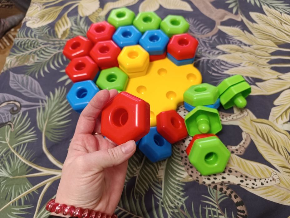 Мозаїка крупна Ігропазли Tigers соти, рамка, вкладиш