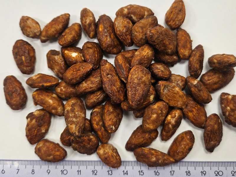 Migdały prażone w karmelu 5 kg delikatnie solone