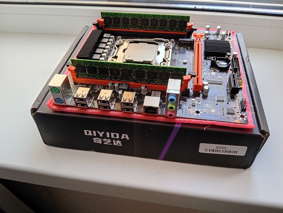 Ігровий комплект мать X99 + Xeon 2630v4 + ddr4 32Gb(2x16)