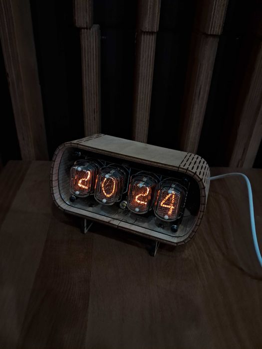 Готовый набор для сборки Nixie clock Ин-12 ин 12 ин-14