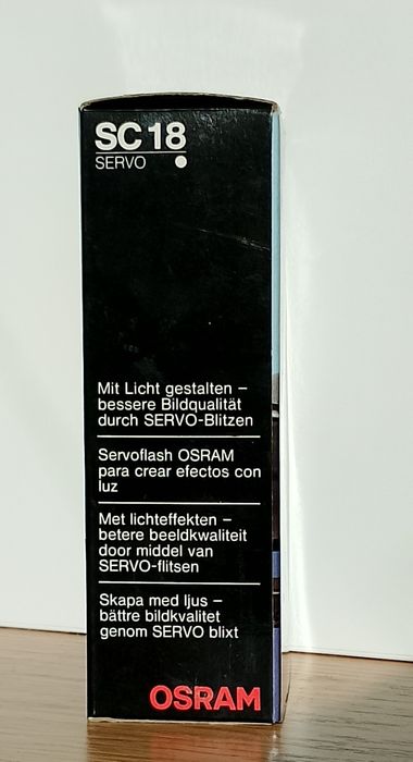Lampa błyskowa OSRAM SC18 Servo 1985