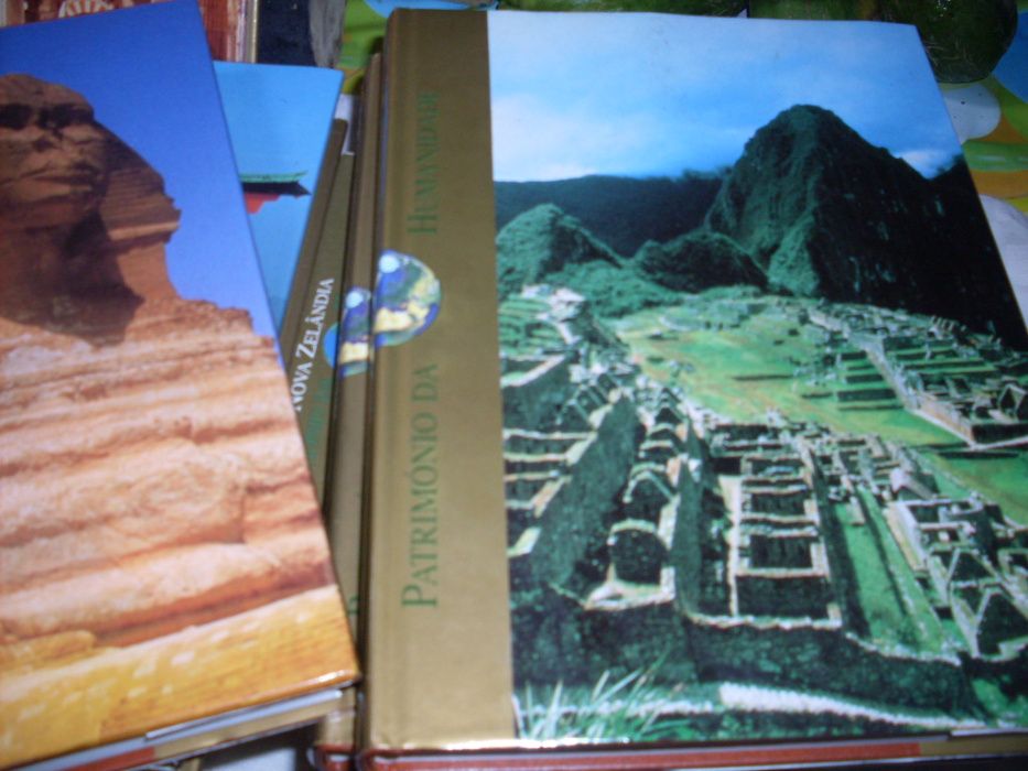 Coleção Patrimonio da Humanidade Ediclube livros / VHS NOVOS
