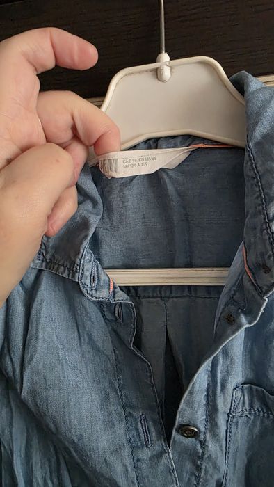 Bluzka koszula dziewczęca H&M  134