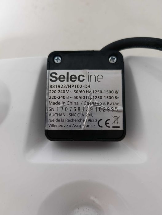 Fogão eléctrico portátil de 1 placa