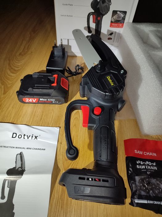 Міні пила електрична ланцюгова акумуляторна  Mini Electric Chainsaw