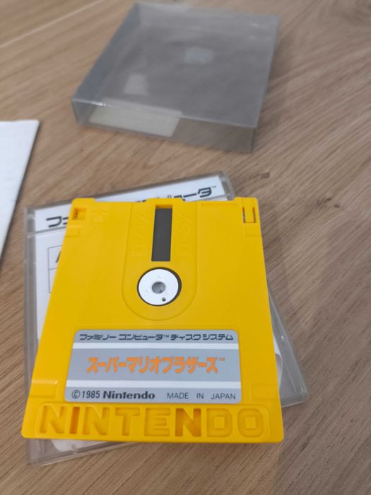 Baseball + Super Mario Bros Nintendo Famicom Disk System Nes Pegasus