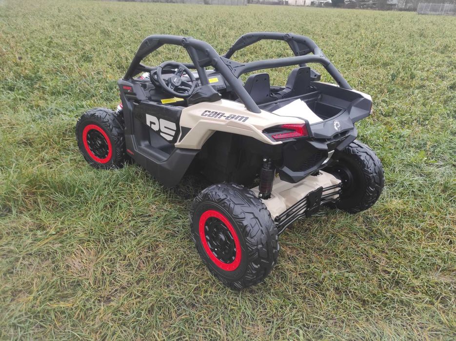 Pojazd Buggy CAN-AM Maverick 3 Turbo RR Czarny 4x200w