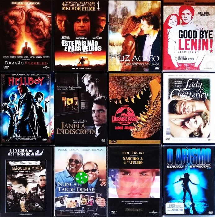 Filmes DVD Originais (lote 10 - Atualizado)