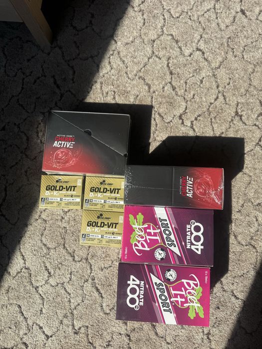 Suplementy, shoty z buraka, wisnia orad d3+k2